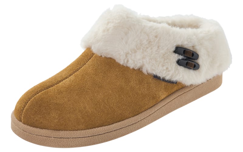 Cabela's women's suede clog best sale slippers