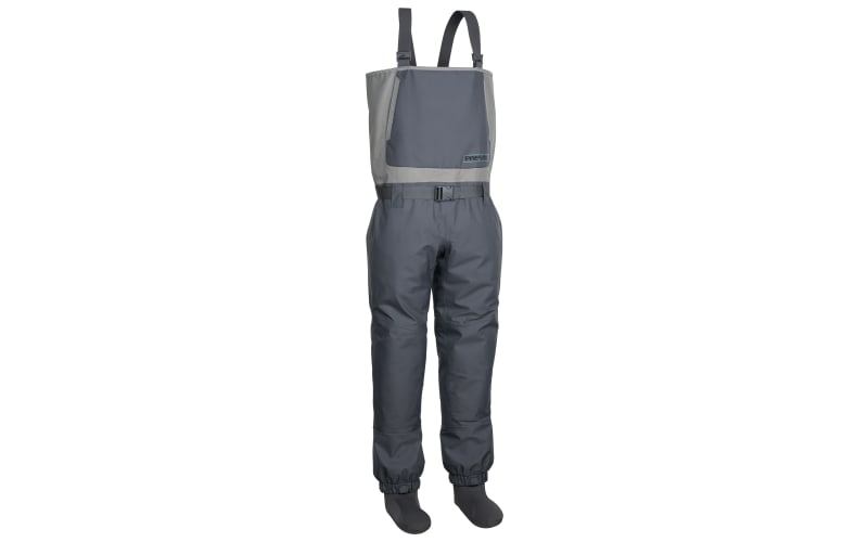 White River Fly Shop Prestige Stocking-Foot Chest Waders for Men - Cool Grey - 2XL