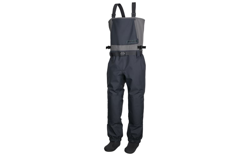 White River Fly Shop Prestige Stocking-Foot Chest Waders for Ladies - Cool Grey - Medium