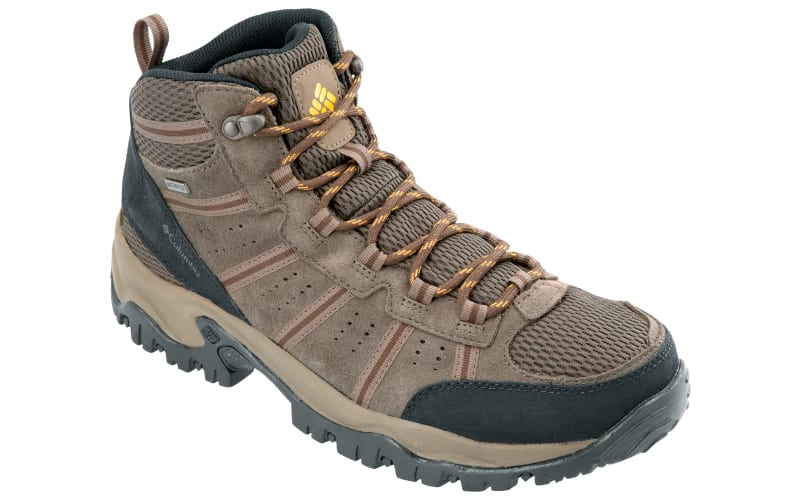Columbia Grant Pass Waterproof High-Top Hiking Boots for Men  display picture 1