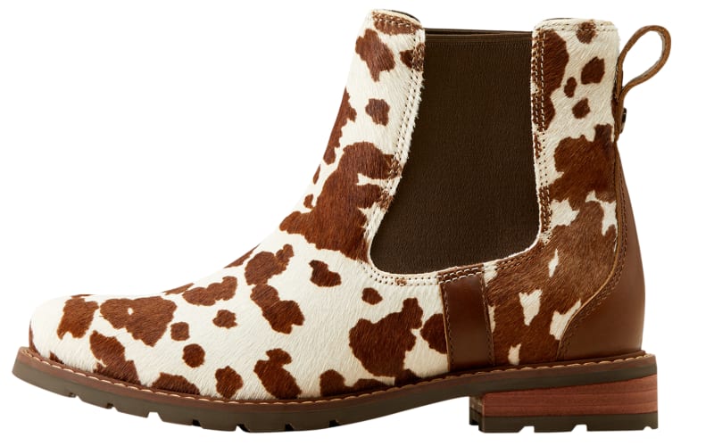 Ariat Cow Hair Wexford Chelsea Boots for Ladies Bass Pro Shops