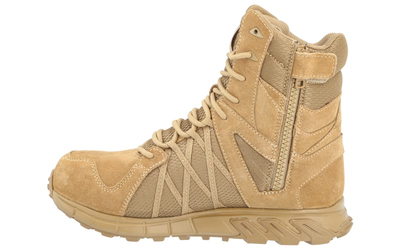 Reebok Trailgrip Tactical Composite Toe Side Zip Work Boots for Men
