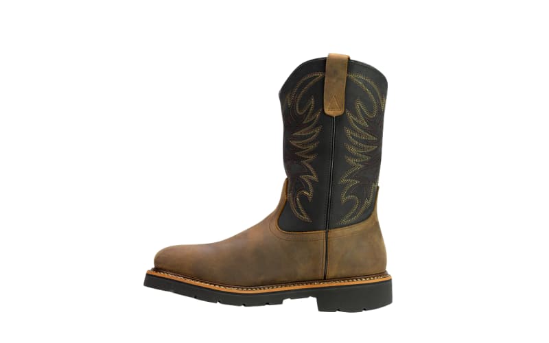 Thorogood American Heritage Waterproof Square Steel Toe Wellington Work Boots for Men