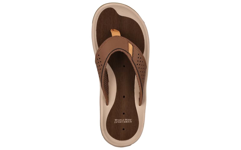 World wide sportsman flip flops best sale