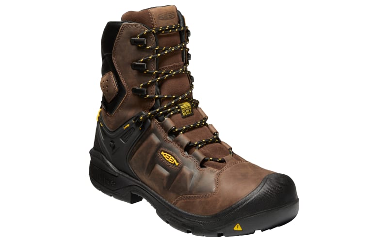 KEEN Utility Dover 8'' Waterproof Carbon-Fiber Toe Work Boots for