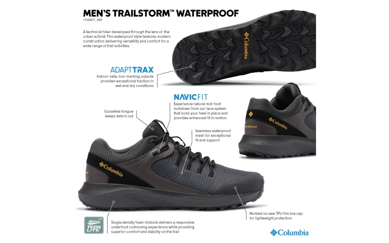 Zapatilla Hombre Trailstorm™ Waterproof - Columbia - Columbia