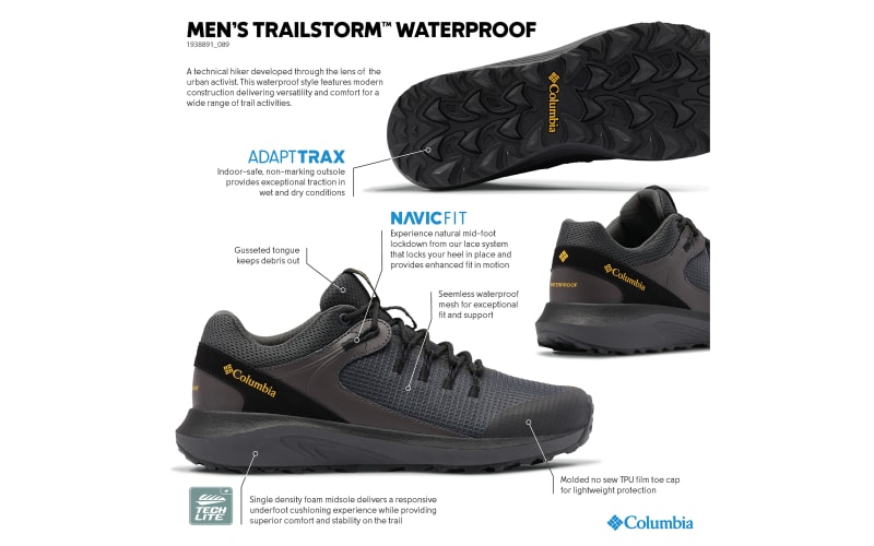 ZAPATILLAS COLUMBIA TRAILSTORM WATERPROOF