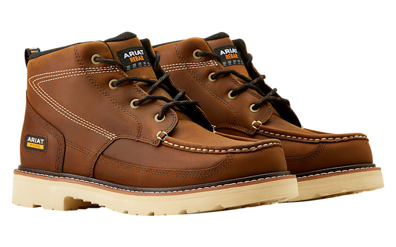 Ariat Rebar Lift Chukka Work Boots for Men | Bass Pro Shops display picture 3