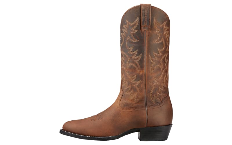 Ariat Heritage Western R Toe Cowboy Boots for Men