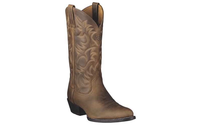 Ariat Heritage Western R-Toe Cowboy Boots for Men | Bass Pro 