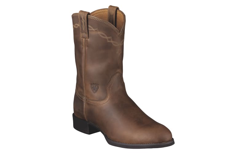 Men\'s Ariat Heritage Roper Western Boots Men’s Size 12D Cowboy Leather 10002280_3-4_front.jpg?quality  main image 3