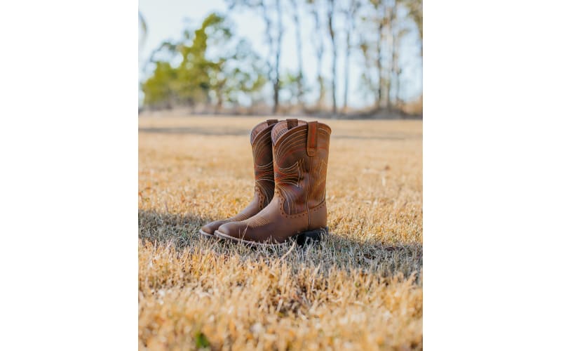 Plain square toe cowboy boots online