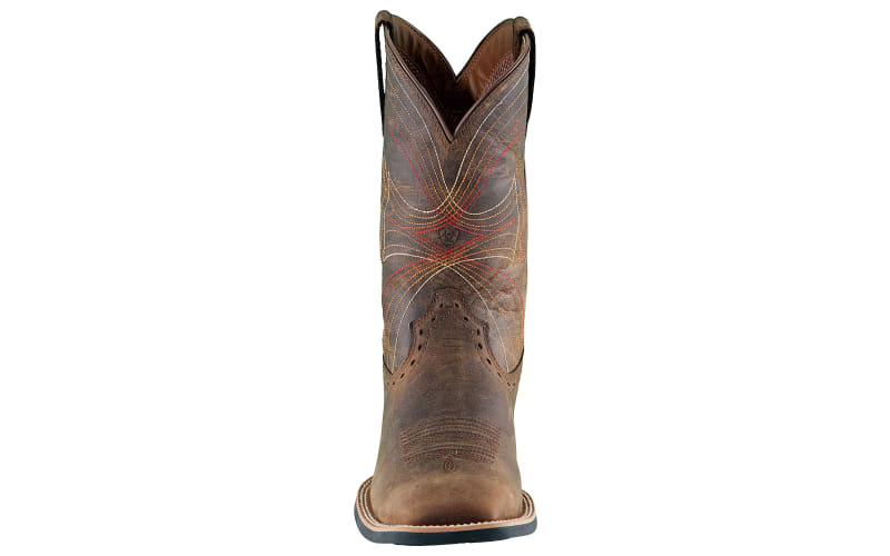 Ariat Sport Wide Square Toe Western Boots for Men