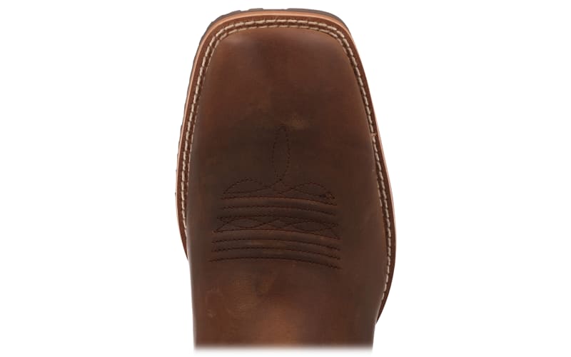Ariat Hybrid VentTEK Wide Square Toe Western Boots for Men