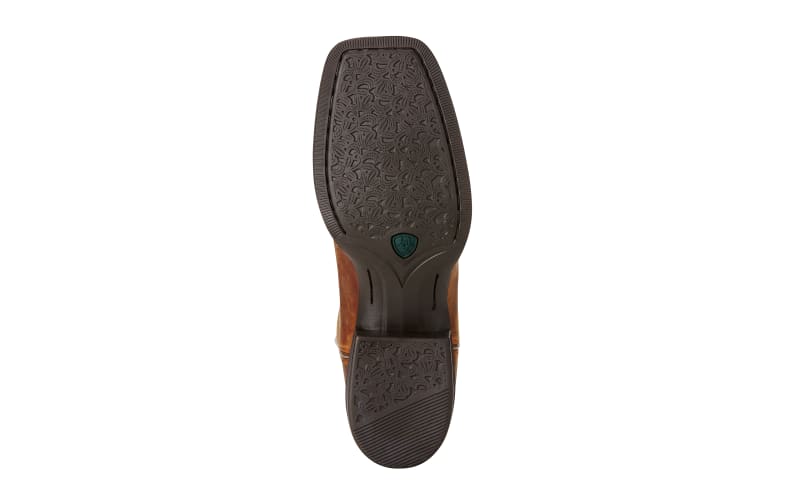 Round up wide sales square toe western boot