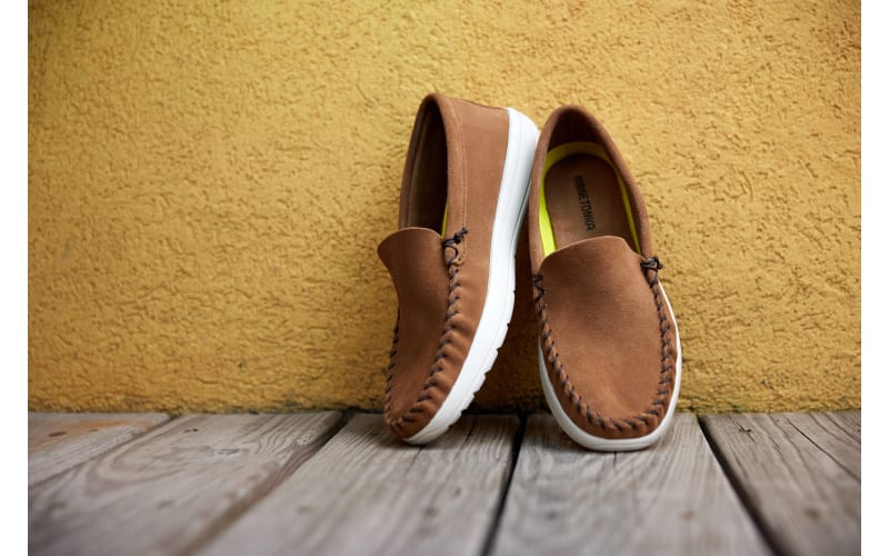 MINNETONKA ミネトンカ CONCHO FEATHER SIDE ZIP BOOT サイド