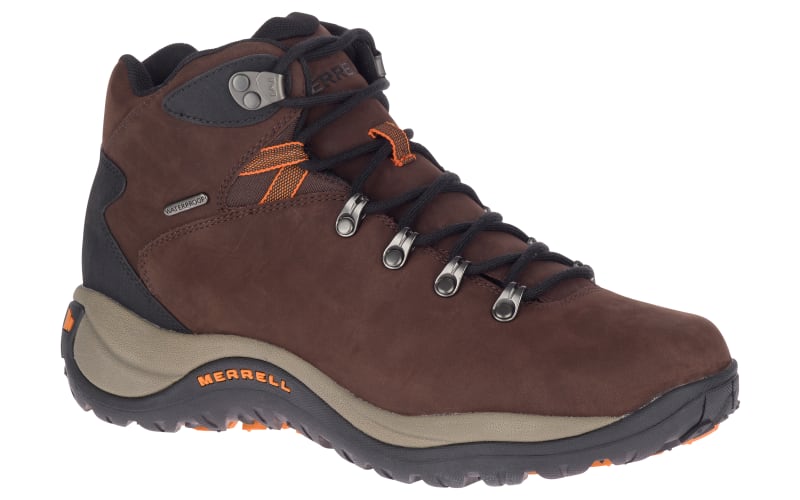 leather merrell hiking boots