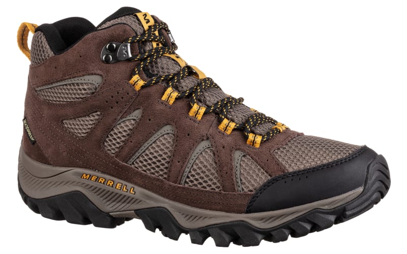 Merrell Mid Waterproof Hiking Boots for Men | Cabela's