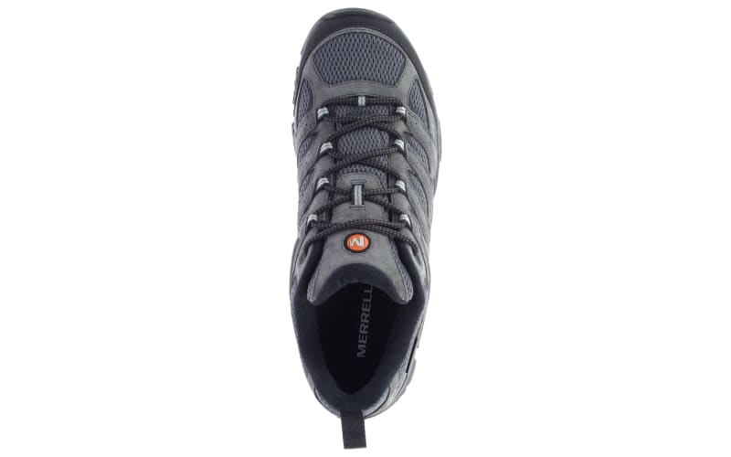 Merrell Moab 3 Low Waterproof Hiking Shoes for Men - Granite  display picture 1