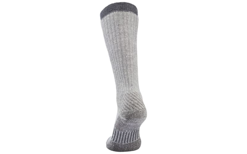 Rocky Men's Heavyweight Merino Wool Tall Boot Socks – 1 Pair, Full Cushion & Moisture Wicking