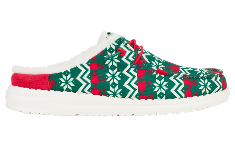 Hey Dude Wally Ugly Christmas Sweater Lined Mule Slip On Shoes women’s size 10 $_12.JPG?set_id=880000500F main image 3