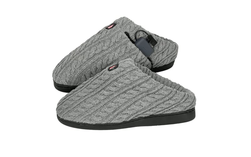 Mens sale heated slippers