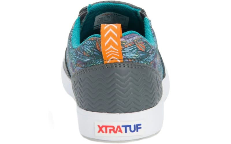 Xtratuf Sharkbyte Fishe Wear Leather Deck Shoes - Grey - 8.5  display picture 3