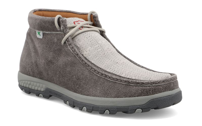 Twisted X Leather ecoTWX Chukka Driving Mocs for Men | Cabela display picture 2
