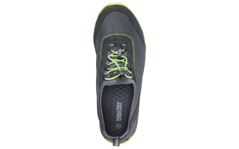 World Wide Sportsman Men's Clear Creek Water Shoes - Grey/Lime Green