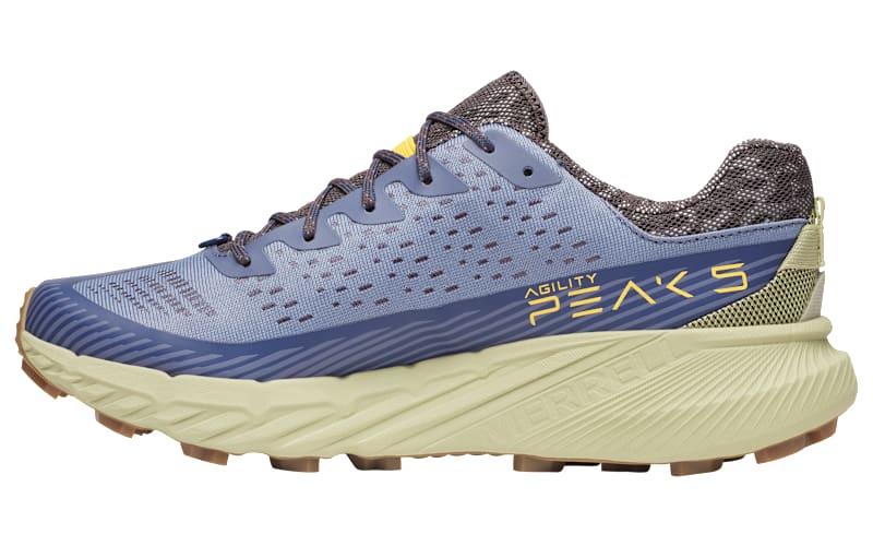 Merrell Agility Peak 5 Trail Running Shoes for Men - Slate  display picture 3