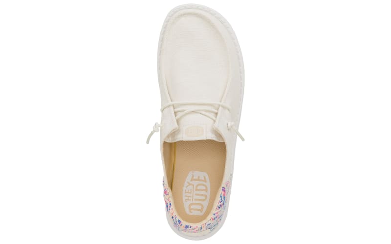 HEYDUDE Wendy Funk Surf Baja Casual Shoes for Ladies - Ivory  display picture 2