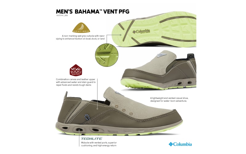 Columbia Bahama PFG Shoes