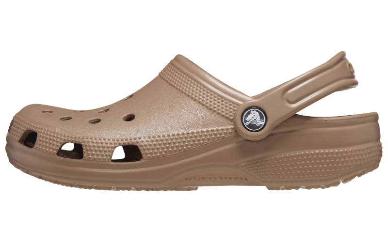 Ladies leather crocs store