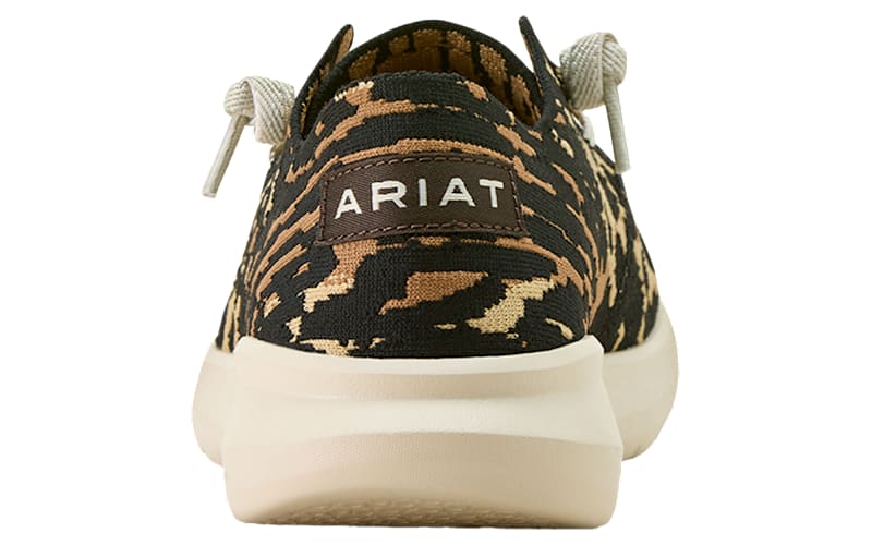 ?Men\'s Leopard Knit Pull on Comfortable Elastic Adjustable Non Slip Shoes Ariat Hilo Leopard Knit Slip-On Shoes for Ladies | Bass Pro  main image 3