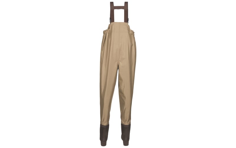 White River Fly Shop Three Fork Insulated Lug Sole Chest Waders for Ladies -Tan - 8 Regular