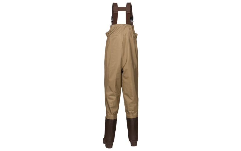 White River Fly Shop Youth Three Fork Lug-Sole Chest Waders - Light Brown