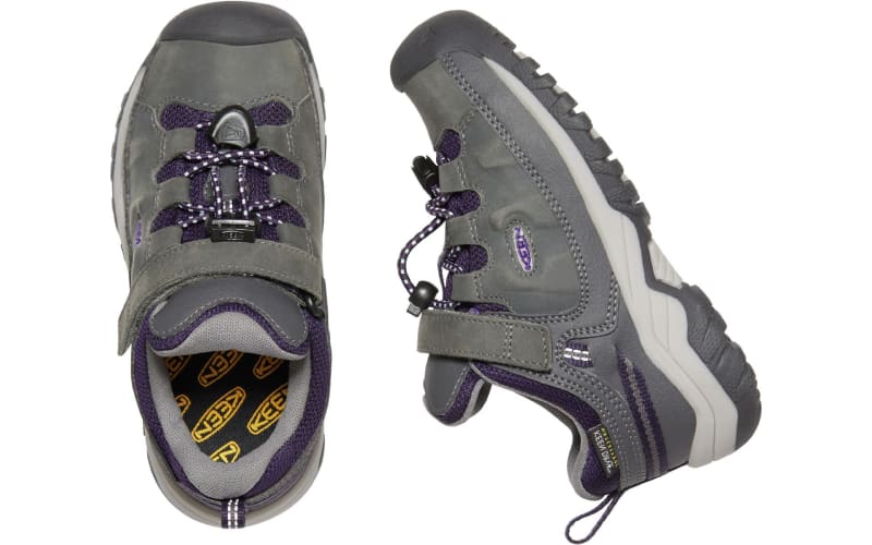 KEEN Targhee Waterproof Hiking Shoes with Hook and Loop Strap for Toddlers or Kids Cabela s
