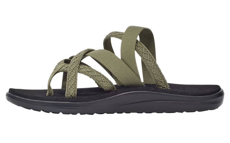 ★送料無料★テバ VOYA ZILLESA STVF2517032-MHB MAHANI BLACK Teva Voya Zillesa Slip-On Sandals for Ladies | Bass Pro Shops
