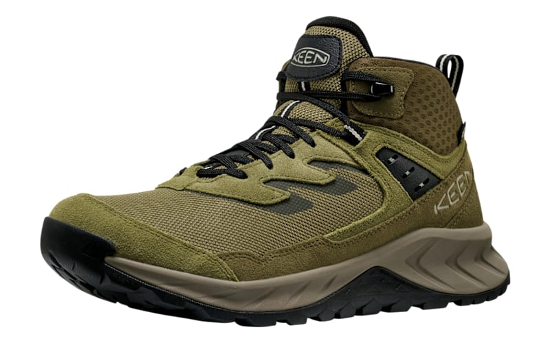 KEEN Hightrail Mid Waterproof Hiking Boots for Men - Martini  display picture 1