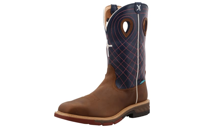 Twisted x waterproof boots top