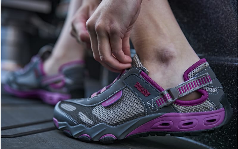 Wide store water shoes