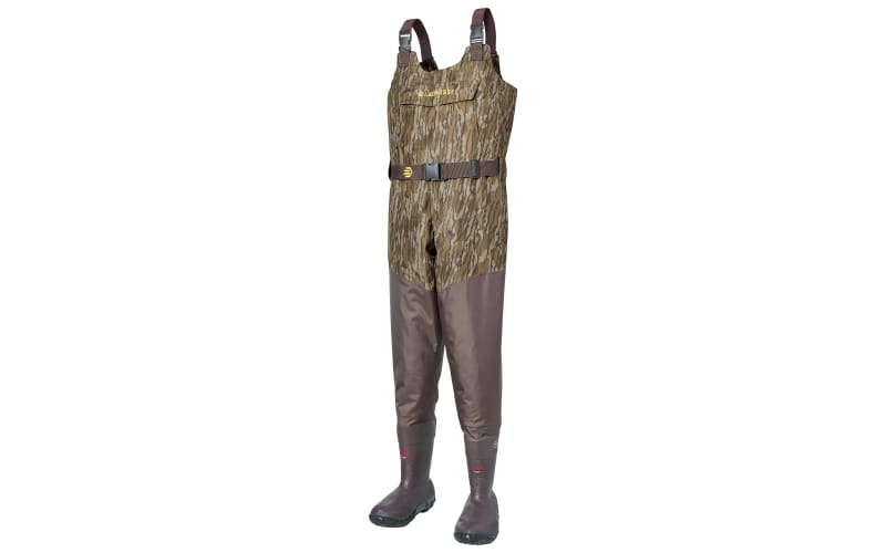 Insulated Breathable Chest Wader with Sewn-in Liner - Mossy Oak Bottomland / Regular / 8