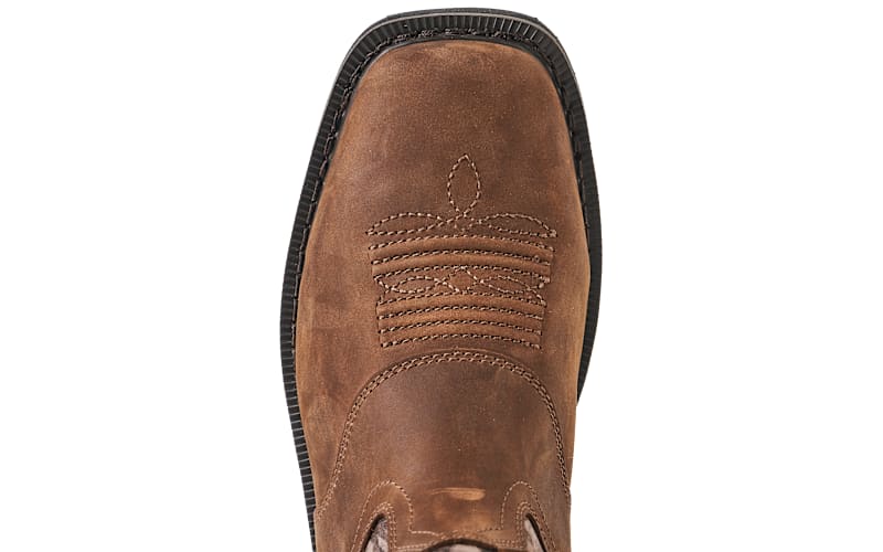 Redhead Pinedale Camo Waterproof Square-Toe Western Work Boots for