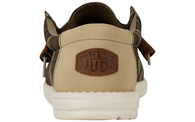 Hey Dude Wally US Army Loafers Mens 15 Tan Camo Canvas Slip On NEW Hey Dude Wally Camo | eBay main image 3