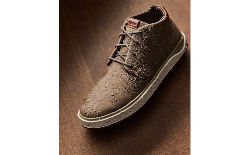 OluKai Papaku ‘Ili Men\'s Casual Mid-Top Sneakers in Brown Leather Amazon.com: OluKai Men main image 4