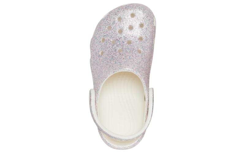 Crocs Classic Glitter Clogs for Kids