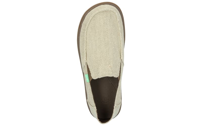 Sanuk Original Slip On Flats Women Loafers Size 7 textile fabric