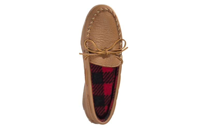 Minnetonka fleece lined moccasins clearance