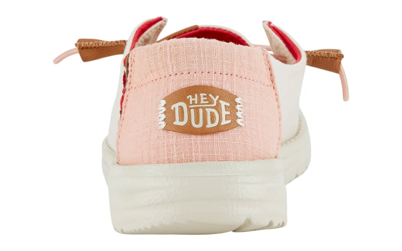 HEYDUDE Wendy Chambray Boho Canvas Shoes for Ladies