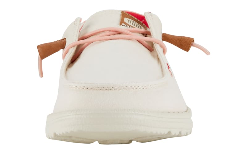 HEYDUDE Wendy Chambray Boho Canvas Shoes for Ladies